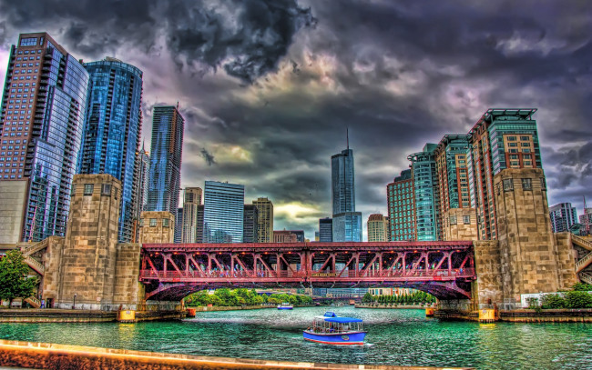 Обои картинки фото города, Чикаго, сша