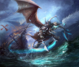 Картинка by redpeggy фэнтези существа магия