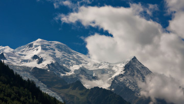 Картинка природа горы облака