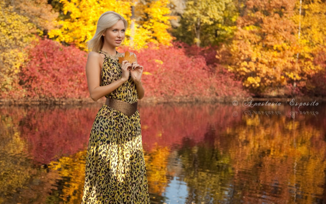 Обои картинки фото _Unsort -НЕ ВЫБИРАТЬ  , авт, anastasia, esposito, девушки, , не, выбирать, осень