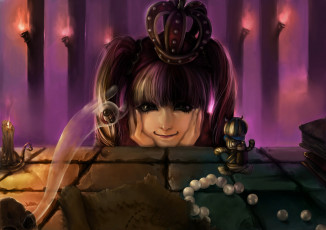 Картинка аниме one piece perona