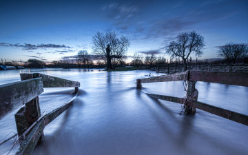 Картинка природа реки озера озеро ночь