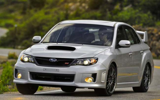 Обои картинки фото автомобили, subaru, стиль, изящество, мощь, скорость, автомобиль