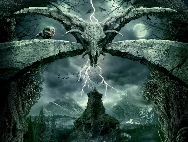 Обои картинки фото кино фильмы, вий 3d, вий, 3d