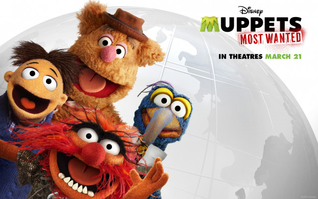 Обои картинки фото muppets most wanted, кино фильмы, маппеты, 2