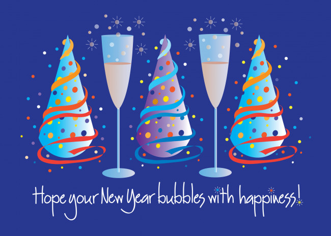 Обои картинки фото праздничные, векторная графика , новый год, снежинки