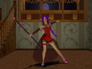 Картинка 3д+графика эльфы+ elves эльфийка фон взгляд