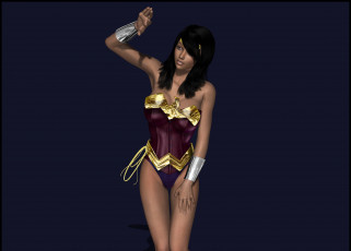 Картинка 3д+графика люди+ people фон взгляд девушка