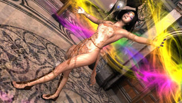 Картинка 3д+графика люди+ people фон взгляд девушка