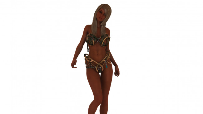 Обои картинки фото 3д графика, фантазия , fantasy, фон, взгляд, девушка