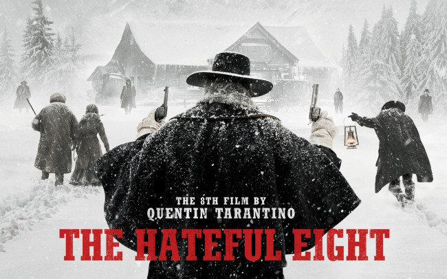 Обои картинки фото the hateful eight, кино фильмы, вестерн, боевик, восьмерка, омерзительная, the, hateful, eight