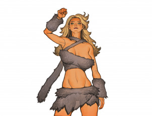 Картинка рисованное люди девушка фон взгляд