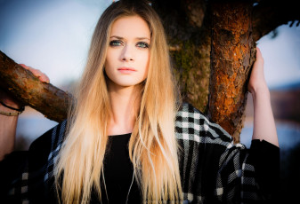 Картинка девушки -unsort+ блондинки взгляд лицо