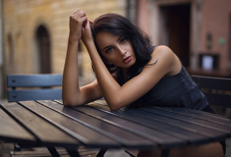 Картинка девушки -unsort+ брюнетки +шатенки взгляд лицо