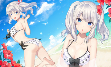 Картинка аниме kantai+collection kashima