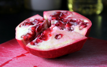 Картинка еда гранат зерна
