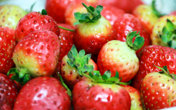 Картинка еда клубника +земляника ягоды