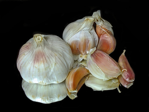 Обои картинки фото еда, Чеснок, приправа