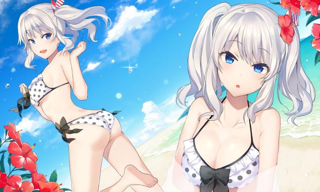 Обои картинки фото аниме, kantai collection, kashima