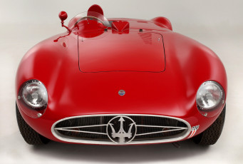Картинка maserati+300s+1956 автомобили maserati 1956 красный 300s