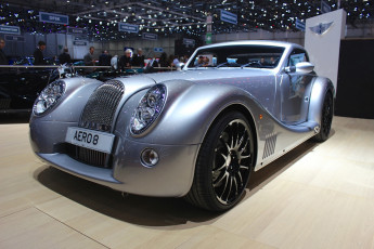 обоя morgan aero 8 2017, автомобили, выставки и уличные фото, выставка, автосалон, blue, 2017, 8, aero, morgan