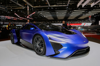 обоя techrules gt86 2017, автомобили, выставки и уличные фото, gt86, techrules, blue, 2017