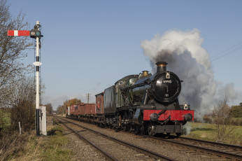 Картинка техника паровозы локомотив состав