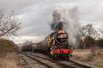 Картинка техника паровозы локомотив состав