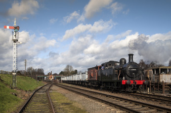 Картинка техника паровозы локомотив состав