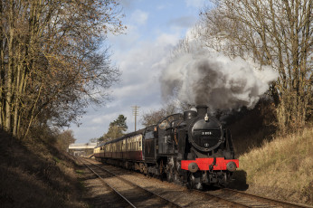 Картинка техника паровозы локомотив состав