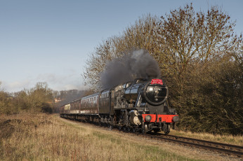 Картинка техника паровозы локомотив состав