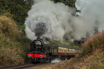 Картинка техника паровозы локомотив состав