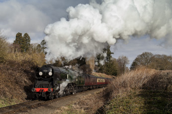 Картинка техника паровозы локомотив состав