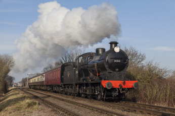 Картинка техника паровозы состав локомотив