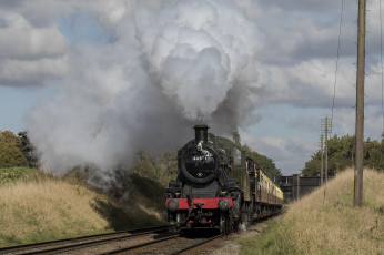 Картинка техника паровозы состав локомотив