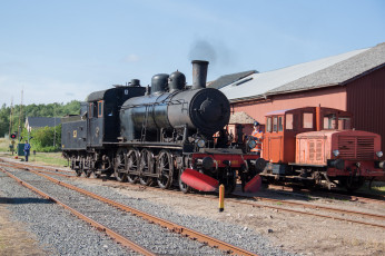 Картинка техника паровозы состав локомотив