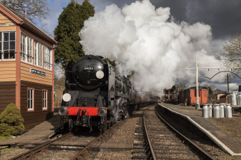 Картинка техника паровозы состав локомотив