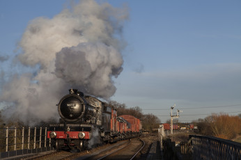 Картинка техника паровозы состав локомотив