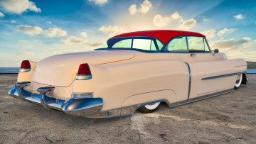 Картинка автомобили 3д cadillac 1951г