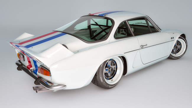 Обои картинки фото автомобили, 3д, renault, 1973г