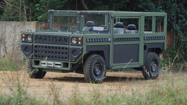 Обои картинки фото partisan one concept militari 2017, техника, военная техника, militari, concept, one, partisan, 2017