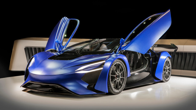 Обои картинки фото techrules gt86 2017, автомобили, выставки и уличные фото, 2017, gt86, techrules, blue