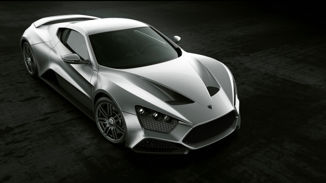 Обои картинки фото zenvo devon st 1 2010, автомобили, devon, металлик, серебряный, zenvo, st, 1, 2010