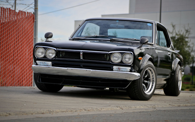 Обои картинки фото автомобили, nissan, datsun, skyline