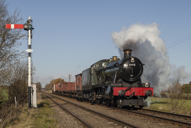 Обои картинки фото техника, паровозы, локомотив, состав