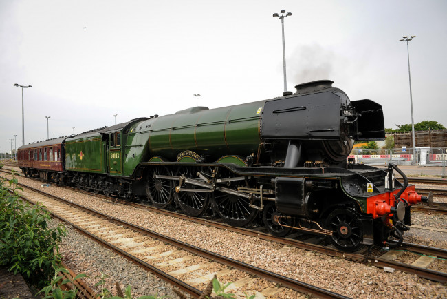 Обои картинки фото техника, паровозы, локомотив, состав