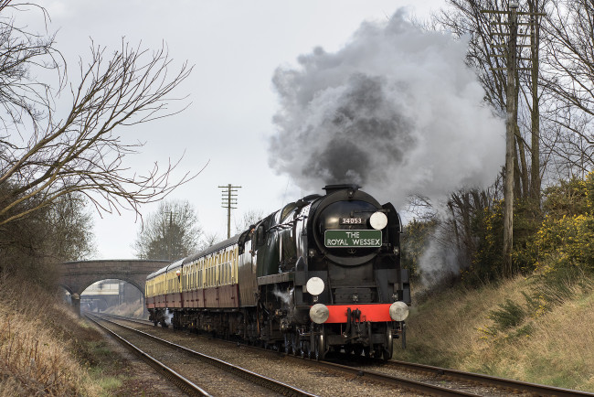 Обои картинки фото техника, паровозы, локомотив, состав