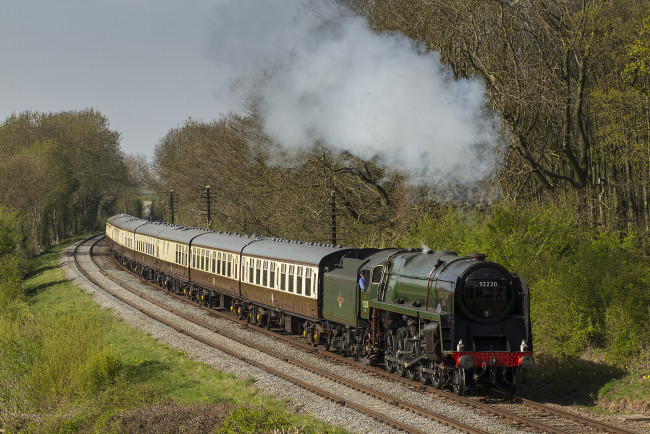 Обои картинки фото техника, паровозы, локомотив, состав