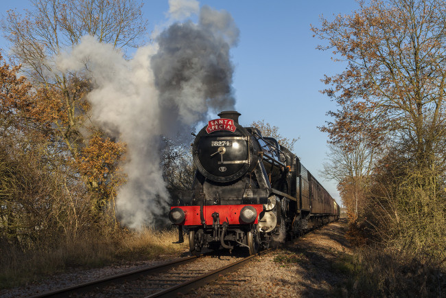 Обои картинки фото техника, паровозы, состав, локомотив