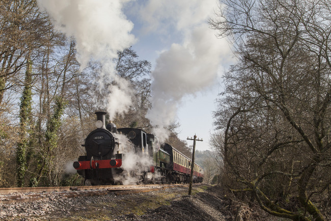 Обои картинки фото техника, паровозы, состав, локомотив